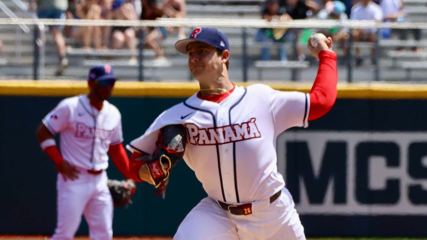 Logan Allen en el Clásico Mundial de Béisbol 2026.&nbsp;