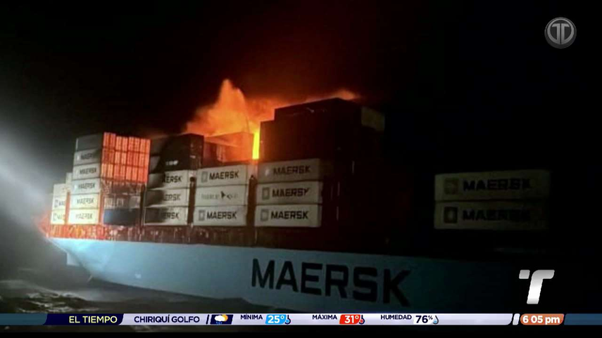 AMP explosión de buques panameños en aguas internacionales