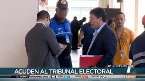 CD y Panameñismo entregan ante el TE documentación que oficializa alianza