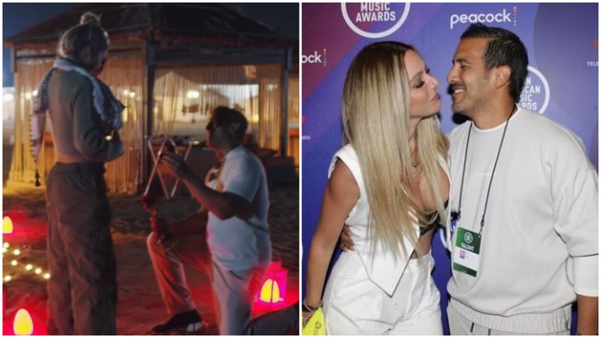 Alberto Gaitán le pide matrimonio a Ana Karina Ábrego