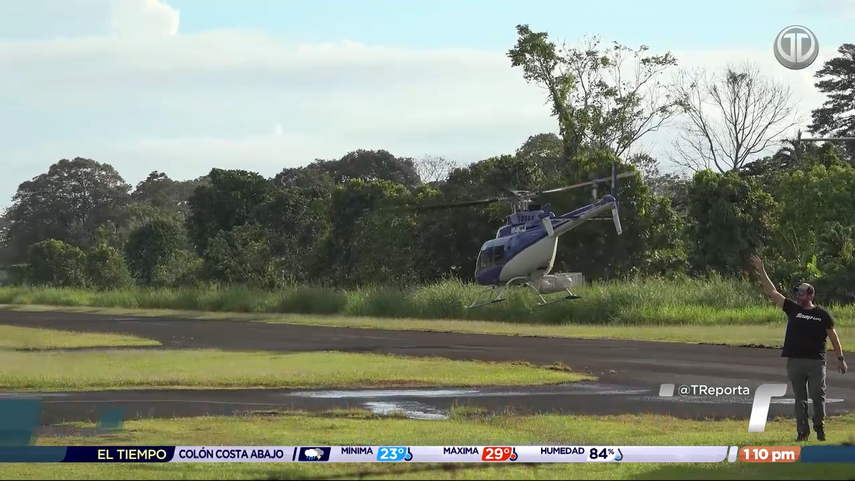 Corredor humanitario aéreo en Bpcas del Toro.&nbsp;