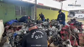 Incautan 17 motores de autos con irregularidades Incautan 17 motores de autos con irregularidades