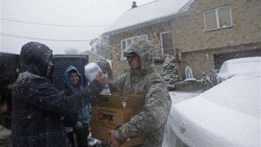 Nuevo temporal pega en zonas afectadas por Sandy