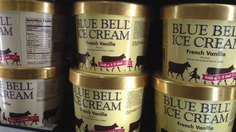 CDC: 10 casos de listeria vinculados con Blue Bell, retiran productos