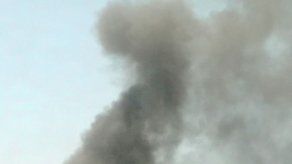 Incendio en rascacielos en construcción en Abu Dabi