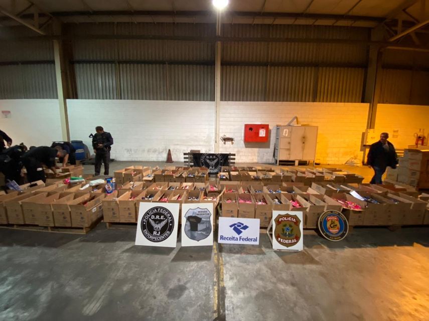 Brasil se ha convertido en los últimos años en una importante plataforma de tráfico de drogas destinada principalmente a Europa.