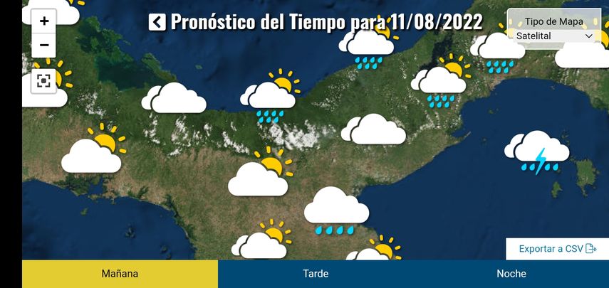 Clima En Panamá Hoy ¿cuál Es El Pronóstico Del Tiempo Para El 11 De Agosto 6763