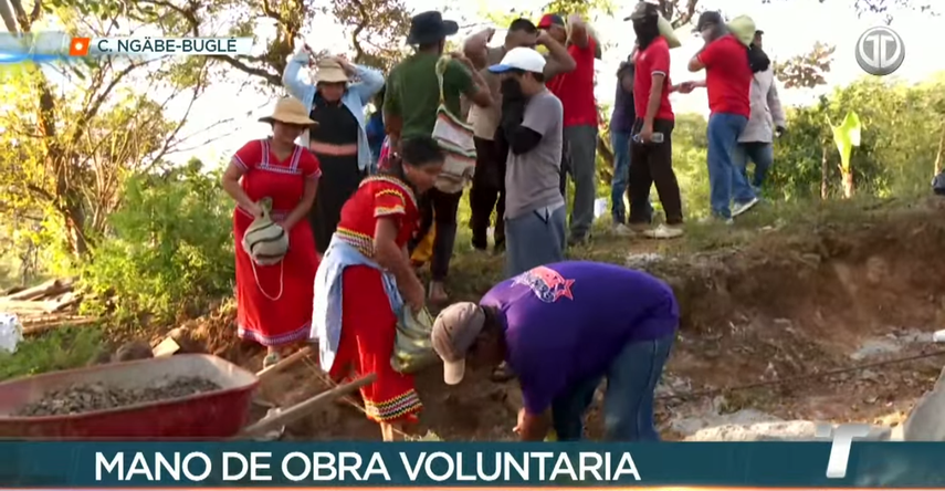 La Princesa de Cañasa: Comunidades vecinas se unen a la construcción de su casa