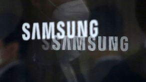 Logo de Samsung.