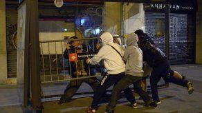 Barcelona: 23 detenidos en 4ta noche de disturbios