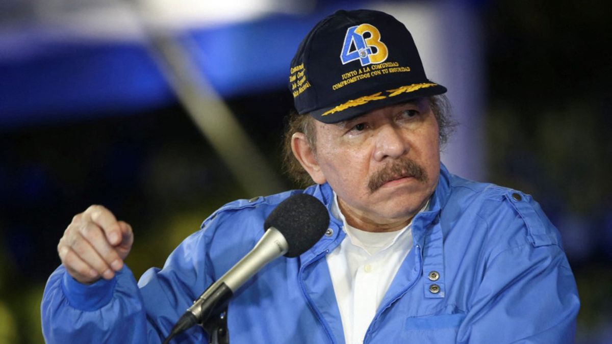 El presidente de Nicaragua, Daniel Ortega.