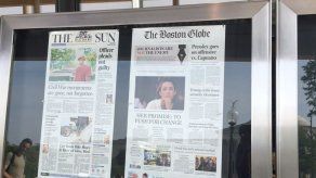 Periódicos de EEUU defienden la libertad de prensa ante ataques de Trump