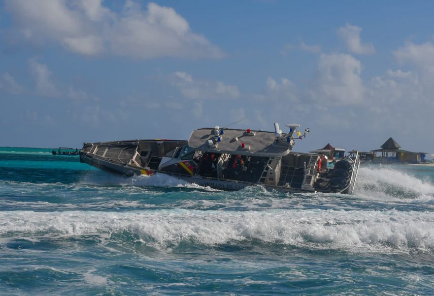 Los migrantes fueron puestos a disposición de Migración Colombia.