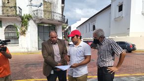 Dirigentes del Movimiento Consulta Ciudadana.