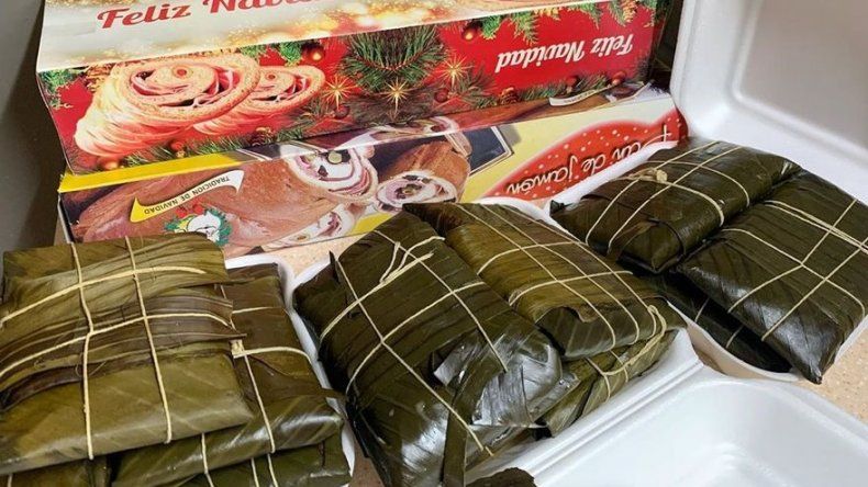 Las hallacas y el pan de jamón llegan a Lima desde Venezuela por la Navidad
