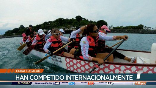 Pink Warriors, sobrevivientes de cáncer conforman equipo de bote de dragón