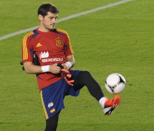 Iker Casillas, mejor portero del año por quinta vez
