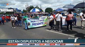 Gremios docentes de  Chiriquí aseguran que no se dividirán y piden que mesa del diálogo se dé en su provincia