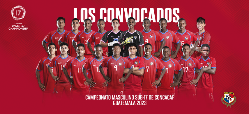 Anuncian los convocados para Campeonato Sub17 de la CONCACAF