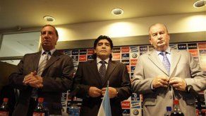 Maradona presentado oficialmente como técnico de Argentina