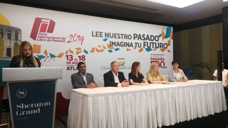Feria Internacional del Libro será del 13 al 18 de agosto y celebrará los 500 años de la ciudad de Panamá