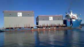 Tercer embarque de compuertas llegará a Panamá este fin de semana