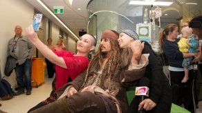 Johnny Depp realizó sorpresiva visita a un hospital infantil en Australia