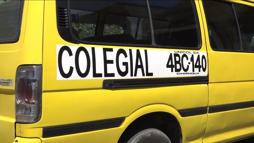 El uso de mascarillas será obligatorio en los busitos colegiales asegura el MEDUCA junto con la ATTT