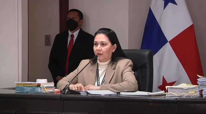 Jueza Baloísa Marquínez ordena receso en el juicio Odebrecht.