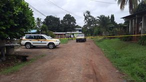 El barrio de San Nicolás de La Chorrera fue el escenario de una brutal agresión con machete.