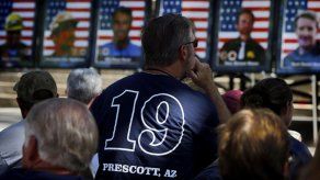 Arizona recuerda a 19 bomberos que murieron hace cinco años