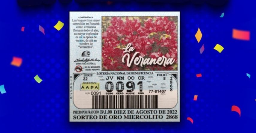 Lotería de Panamá: Horario y cómo ver el sorteo del miércoles 10 de agosto