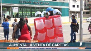 Ante uso obligatorio de caretas en el transporte público aumenta la venta de este accesorio