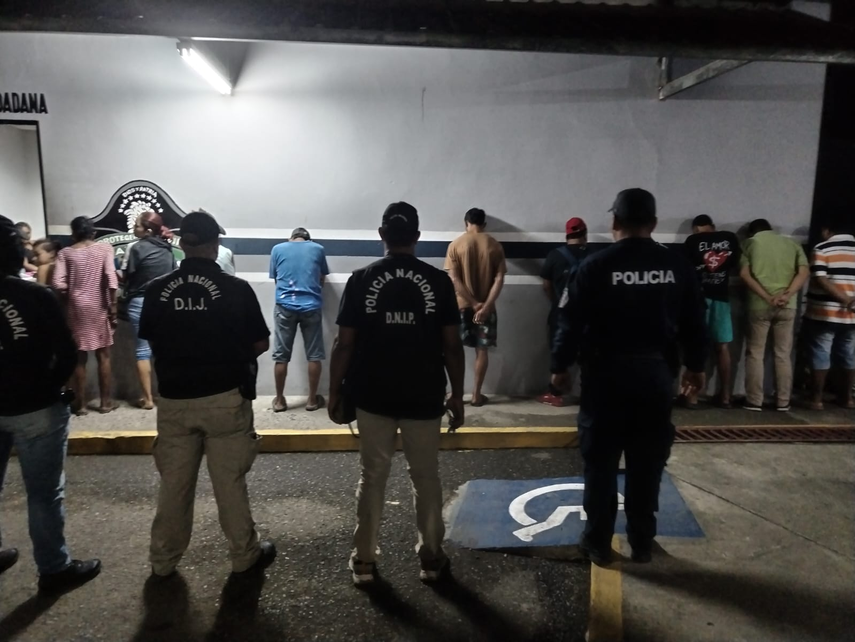 Aprehenciones por la Policía Nacional en operativo Big Family