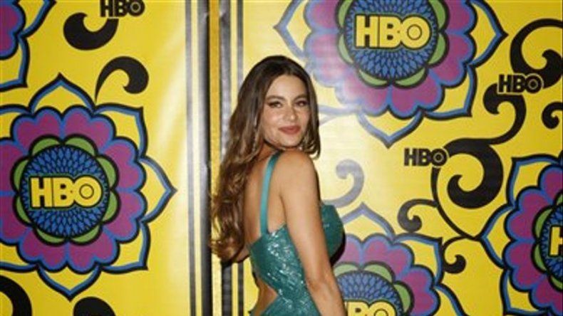 Sofía Vergara celebra bailando después del Emmy