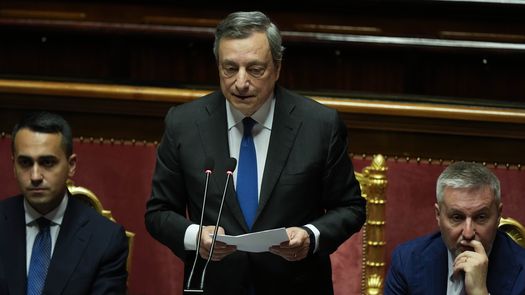 Mario Draghi, primer ministro de Italia