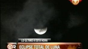 Eclipse de luna total coincide con solsticio de invierno