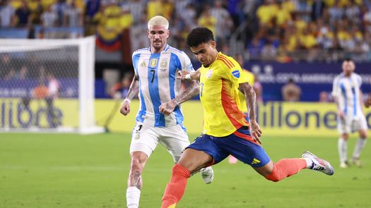 Colombia vs. Argentina en el final de la Copa América 2024.