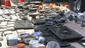 ATTT destruye equipos de sonido decomisados en operativos