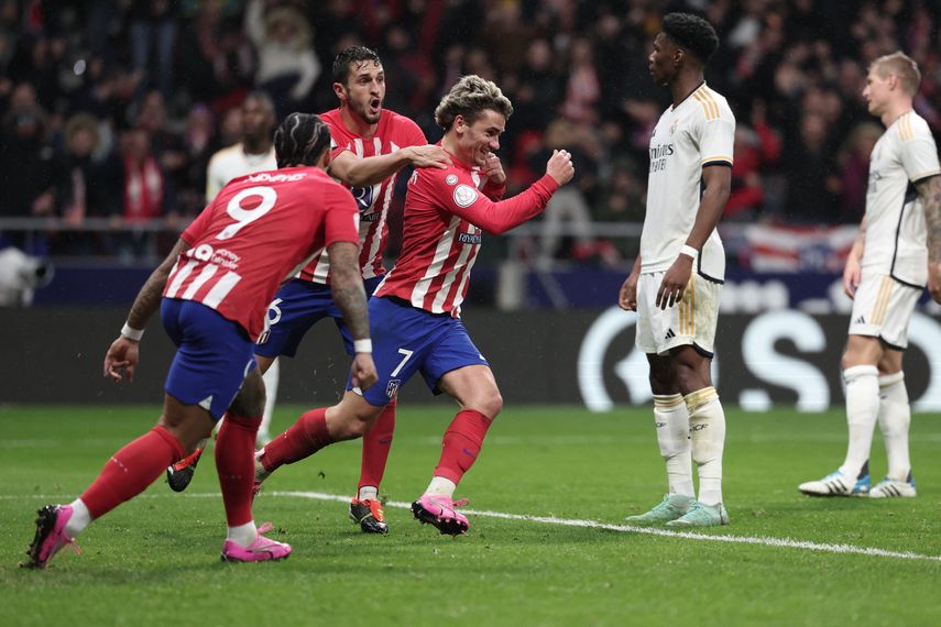 Copa del Rey: El Atleti derrota al Real Madrid y avanza a Cuartos de Final