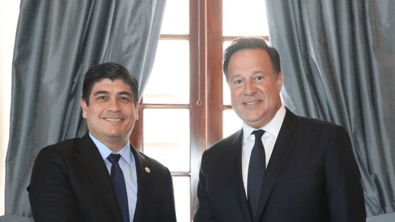 Presidentes de Costa Rica y Panamá se reunirán por comercio, turismo y seguridad