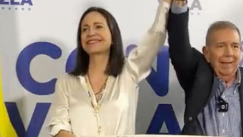 Machado revela resultados clave de las elecciones