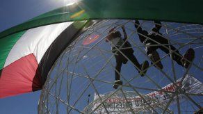 Manifestación de apoyo a palestinos en Ecuador