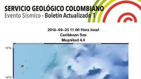 Un sismo de magnitud 4