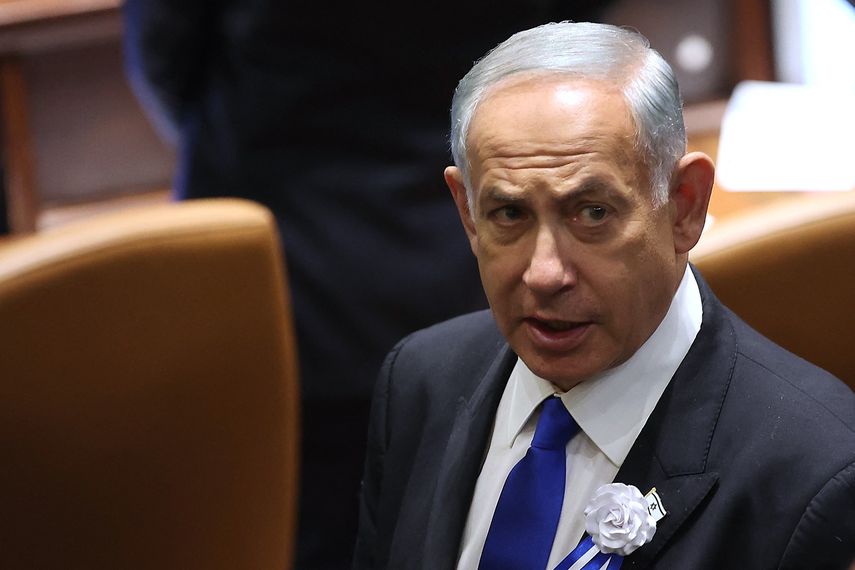 Benjamin Netanyahu.