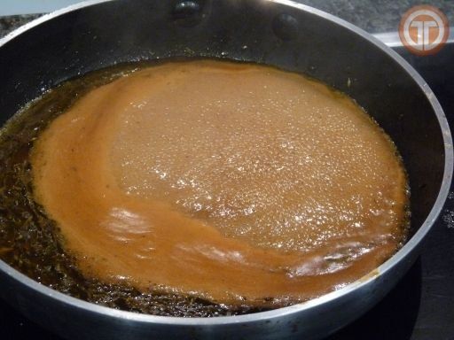 Res en salsa picante