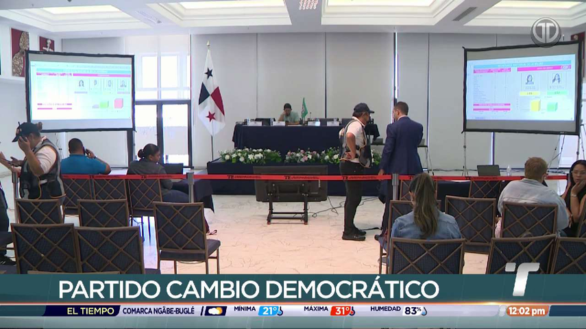 Tribunal Electoral se pronuncia ante el conteo de votos del CD