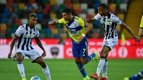 Cristiano Ronaldo jugó el segundo tiempo de la Juventus vs Udinese