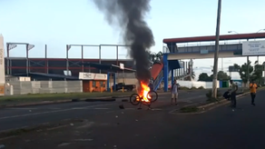 Cierre en la provincia de Veraguas.