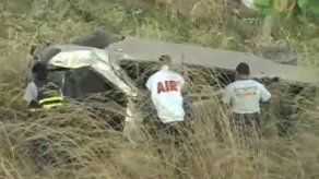 Un muerto y siete heridos por vuelco de sedán en Coclé